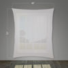 Picture of (48" x 72" White) Holographic Rear Projection Screen with Mounting Hardware for Projecting Halloween Videos