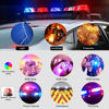 Picture of QEUOOIY 2 Packs RGB LED Video Light with Adjustable Tripod Stand/White Filters, Dimmable 2500-6500K USB Video Conference Lighting Kit for YouTube Photography/Game Zoom Live, Streaming,TikTok, 1.6M