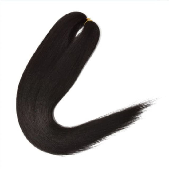 Picture of Dosso Beauty Pre-stretched Hypoallergenic Braiding Hair (28", #1B)