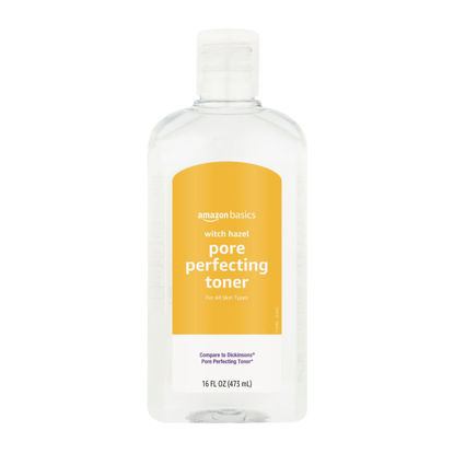 Picture of Amazon Basics Witch Hazel Pore Perfecting Toner, 16 Fluid Ounces, 1-Pack