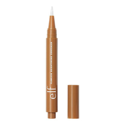 Picture of e.l.f. Flawless Brightening Concealer, Illuminating & Highlighting Face Makeup, Conceals Dark Under Eye Circles, Deep 58 N, 0.07 Fl Oz