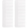 Picture of Large Hair Detangling Comb Wide Tooth Comb for Curly Hair Wet Dry Hair, No Handle Detangler Comb Styling Shampoo Comb (Transparent White)