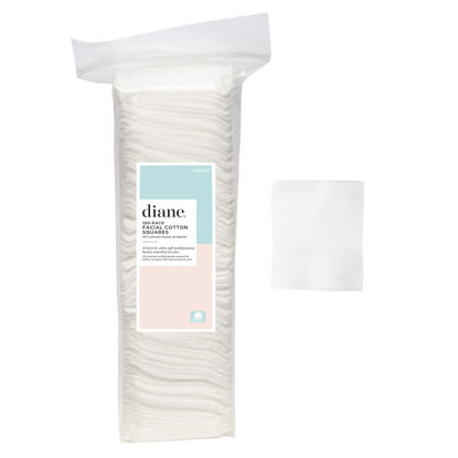 Picture of Diane 100% Facial Cotton Squares, Pack of 100, DEE065