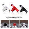 Picture of 3PCS Camera Button, Aluminium Alloy Shutter Button with Concave Surface, Fits for Cameras with Screw Hole on The Shutter Release Button (Red Black Silver)