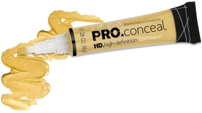 Picture of LA Girl Pro High Definition Concealer (1, GC 991 Yellow Corrector), 16 Ounce