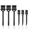 Picture of Rierdge Keyboard Cleaning Brush, 6 Pcs Plastic Handle Nylon Anti Static Brush Kit Fit for Computer Keyboard, Laptop, Phone, Car Interior Detailing Cleaning Tools