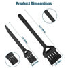 Picture of Rierdge Keyboard Cleaning Brush, 6 Pcs Plastic Handle Nylon Anti Static Brush Kit Fit for Computer Keyboard, Laptop, Phone, Car Interior Detailing Cleaning Tools