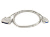 Picture of Monoprice Molded Null Modem Cable - 6 Feet - DB9 Female to DB25 Male