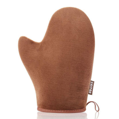 Picture of GAIYAH Self Tanning Mitt Applicator Self Tanner Mitt Applicator Tanning Mitts Self Tanner With Thumb Ultra Soft Tanning Glove For Self Tan Mitt Applicator