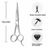 Picture of Hair Scissors Haircut Shears for Hair Cutting, Fcysy Hair Trimming Scissors Beard Scissors Tijeras para Cortar Cabello, Hair Stylist Scissors with Comb Set Kit Peluqueria Profesional for Men Women