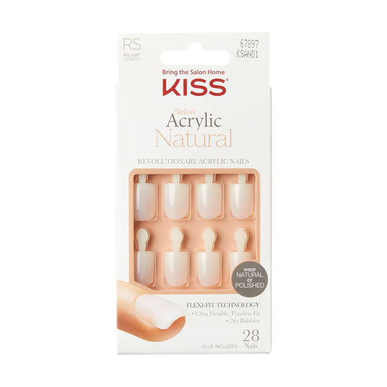 Kiss imPress Press-On French Manicure Nails # 56886 Rock it Ultra-Fit :  Amazon.in: Beauty