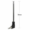 Picture of Bingfu Mini FM Radio Antenna 3.5mm Male Telescopic FM Antenna 2-Pack Compatible with Portable Radio Indoor Stereo Receiver AV Audio Video Home Theater Receiver Mobile Cell Phone Bose Radio
