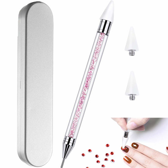 Nail Art Brushes, HSD Nail Design Kit with Nail Dotting Tools, 3D  Self-Adhesive Nail Art Stickers, Nail Art Rhinestones and Pick-Up Tweezers,  Nail Art Glitter Sequins, Nail Striping Tape - Walmart.ca