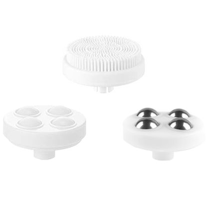 Picture of Face Scrubber | Facial Cleansing Brush Exfoliator Skin Care Beauty Products Powered Electric Wash Exfoliating Skincare Women Spin Cleanser Tools Cleaning Scrub Washer Self Care (Extra Heads 3.1)