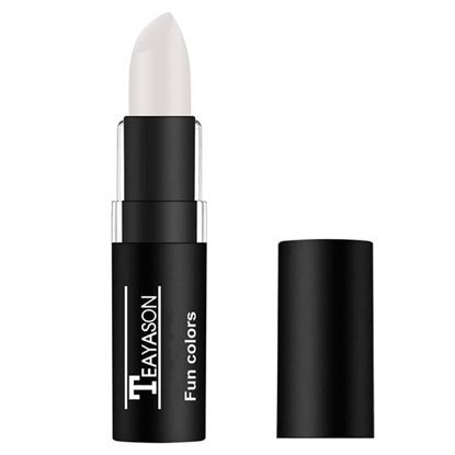 Picture of Go Ho Makeup Clown White Cream-Blendable Stick - White Eye Black Stick,Face Body Paint Professional SFX Makeup,Safe Facepaint Nose&Lip Smacking for Halloween Mime Makeup(White)