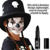 Picture of Go Ho Makeup Clown Black Cream-Blendable Stick -Eye Black Face Body Paint Stick Professional SFX Makeup Cosplay Costume,Safe Face Paint Nose&Lip Smacking for Eye Black Football Sports Halloween