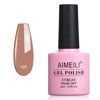 Picture of AIMEILI Soak Off U V LED Nude Gel Nail Polish - Stella Anethum (107) 10ml