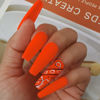 Picture of AIMEILI Soak Off U V LED Orange Gel Nail Polish - Lilium Pumilum Orange (117) 10ml