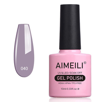 Picture of AIMEILI Soak Off U V LED Gel Nail Polish - Cashmere Kind of Gal (040) 10ml