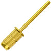 Picture of 5pcs - PANA 3/32” Standard Mandrel E-File Nail Drill Bits for Sanding Band and Manicure, Acrylics, and Gel Nails (Color: Gold)