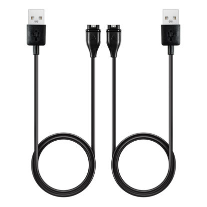 Picture of AWINNER Charger Cable Compatible for Garmin Fenix 6 6S 6X Pro Sapphire,Fenix 5 5S 5X Plus,Forerunner 935 945 45 45S 245,Approach S10 S40 S60 X10,Quatix 5 Sapphire,Vivoactive 3 4 4S (2-Pack)