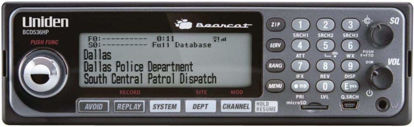 Picture of Uniden BCD536HP HomePatrol Series Scanner with Wi-Fi, TrunkTracker V, Backlit Keypad & LCD, Control Channel Only Scanning, S.A.M.E. Weather Alert, USA/Canada Radio Database