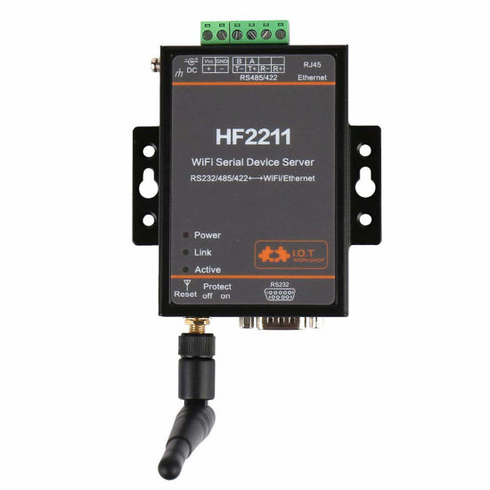 GetUSCart- Industrial Modbus WiFi Serial Port Device Server RS232 RS485 ...