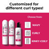 Picture of LUS Brands Love Ur Curls for Curly Hair, 3-Step System - Shampoo and Conditioner Set with All-in-One Styler - LUS Curls Hair Products - No Crunch, Nonsticky, Clean - 8.5oz each