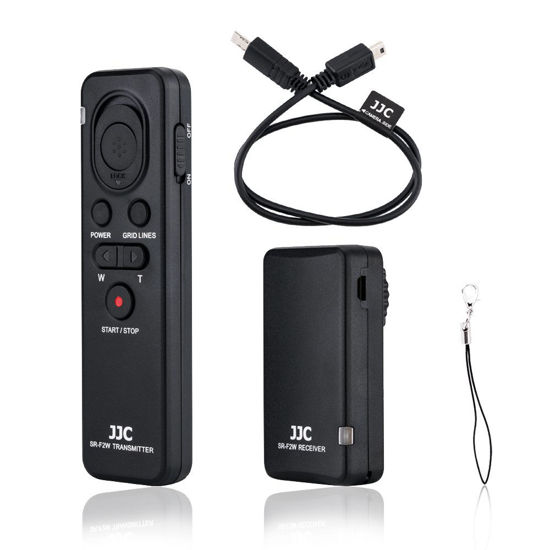Picture of Wireless Remote Shutter Release Control Fit for Sony A6500 A6400 A6300 A6000 A1 ZV-1 A7R IV III A7S III A7 III A9 II FDR-AX33 AX100 AX700 HDR-CX405 CX440 CX455 CX900 Replace Sony RMT-VP1K RM-VPR1