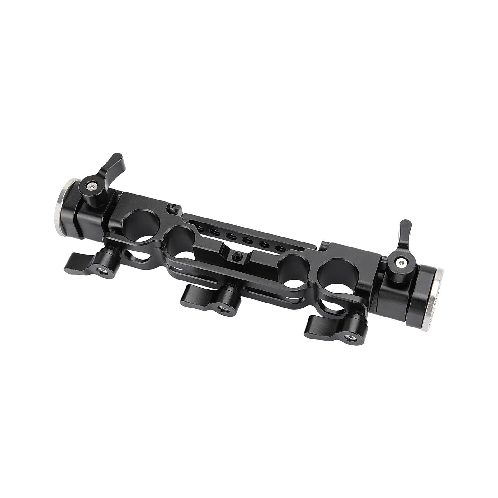 CAMVATE Rod Clamp Mit Lederhandgriff – Für 15 Mm & 19 Mm Stangen, Schulterrig-Montage
