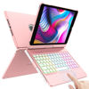 Picture of iPad Case Keyboard 10.2 - iPad Keyboard 9th Generation & 8th & 7th Gen - Touch Keyboard - 360° Rotatable Protective Cover with Apple Pencil Holder - Backlight Wireless Keyboard - iPad 9 Keyboard