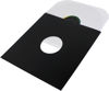 Picture of (25) 12" Record Jackets - Black (Glossy Finish) - with Hole - #12JWBKHH - Protect Against Dust and Wear!