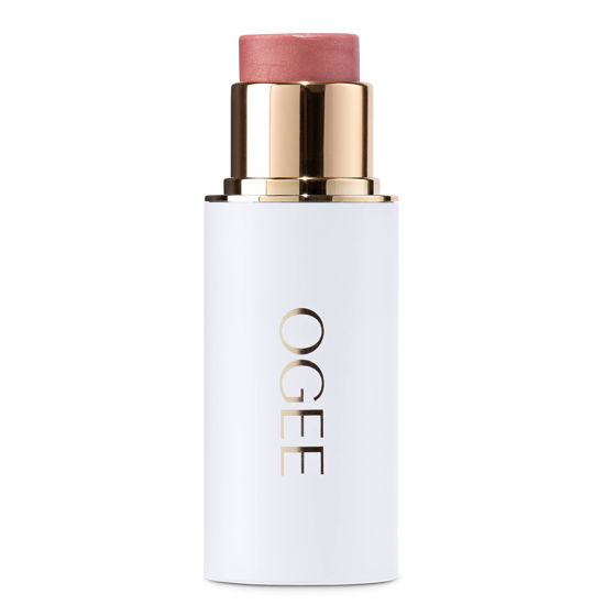 Picture of Ogee Sculpted Face Stick (CARNELIAN - SHEER LUMINOUS CORAL) Certified Organic Face Makeup - Multi-Use Cream Blush & Highlighter