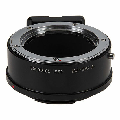 Picture of Fotodiox Pro Lens Mount Adapter Compatible with Minolta Rokkor (SR/MD/MC) SLR Lenses to Canon RF (EOS-R) Mount Mirrorless Camera Bodies