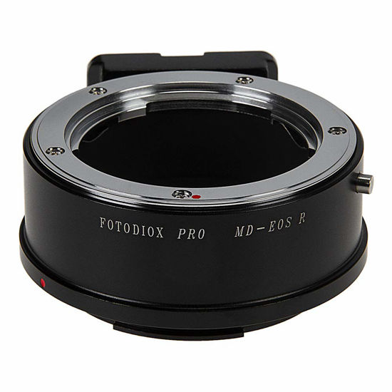 Picture of Fotodiox Pro Lens Mount Adapter Compatible with Minolta Rokkor (SR/MD/MC) SLR Lenses to Canon RF (EOS-R) Mount Mirrorless Camera Bodies