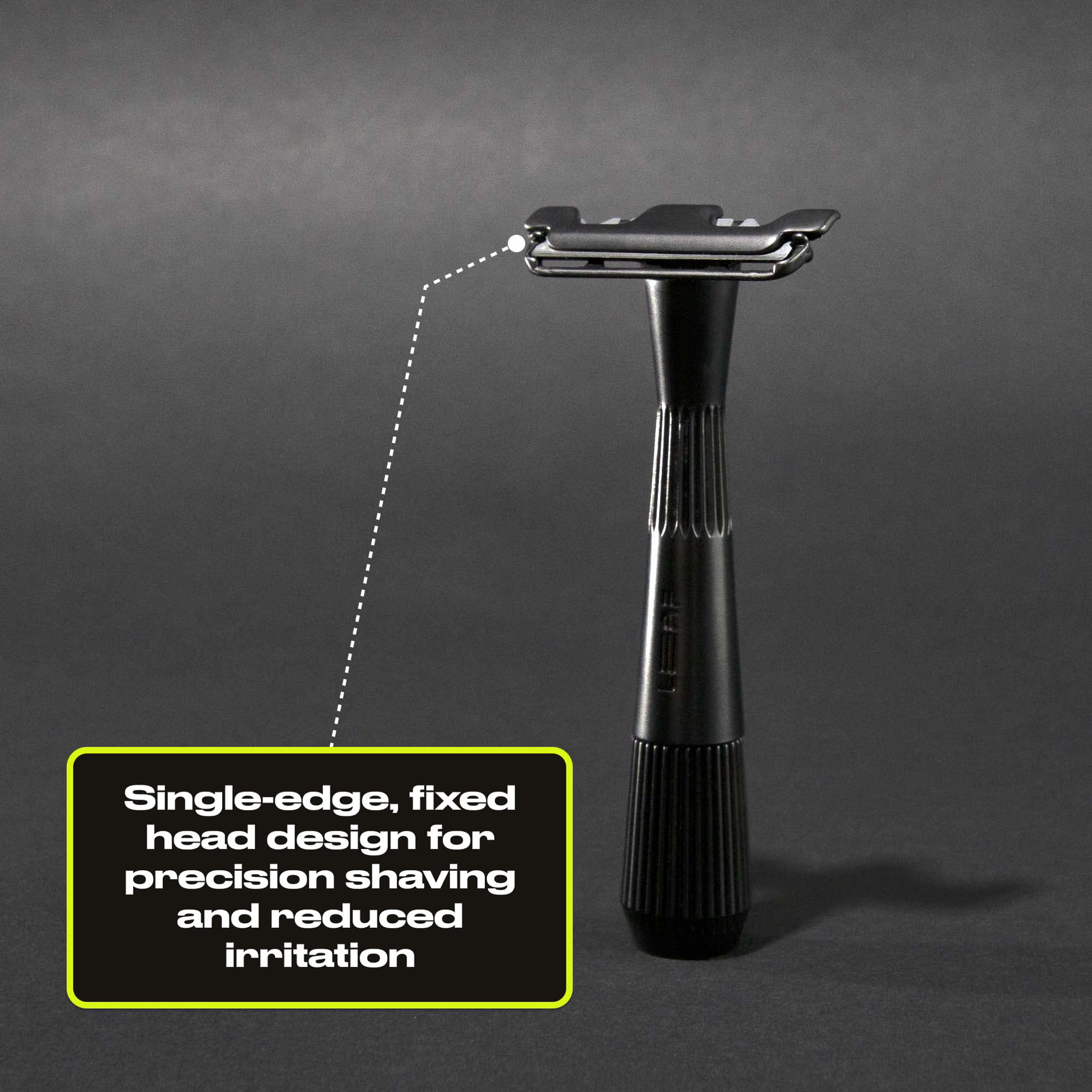 GetUSCart- The Thorn Razor, Black - Plastic-Free, Single-Blade, Safety ...