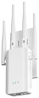 Picture of ?2022 Upgraded? WiFi Extender Range Booster up to 6000 sq.ft and 41 Devices,WiFi Extenders Signal Booster for Home with Ethernet Port, WiFi Booster Easy Setup WiFi Repeater suport Access Point Mode