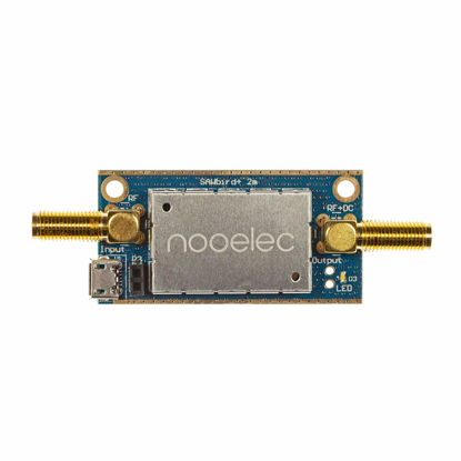 Picture of Nooelec SAWbird+ 2m barebones - Premium Dual Ultra-Low Noise Amplifier (LNA) & Saw Filter Module for 2-Meter Amateur Radio Band Applications. 145MHz Center Frequency