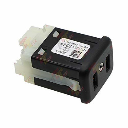 Picture of USB Port Interface AUX Jack Compatible for Apple Car Play Mylink 2.0 13519224 for GM # 13519224