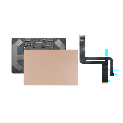 Picture of ICTION New Gold Color A2337 Touchpad Trackpad with Cable for MacBook Air 13.3'' A2337 Trackpad Late 2020 Year