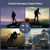 Picture of SmallRig 68" Camera Tripod, Foldable Aluminum Tripod & Monopod, Compatible with 1/4"-20 and 3/8"-16 Video Head, Payload 33lb, Adjustable Height from 19.7" to 67.7" for Camera, Phone - 3983