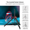 Picture of SmallRig 68" Camera Tripod, Foldable Aluminum Tripod & Monopod, Compatible with 1/4"-20 and 3/8"-16 Video Head, Payload 33lb, Adjustable Height from 19.7" to 67.7" for Camera, Phone - 3983