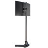 Picture of Single Monitor Mount, Extra Long Monitor Stand, 47 inch Pole Black Stand, Monitor Desk Mount, Single Desk Mount Stand, Computer Screen Mount, VESA Computer Desk Mount, Single Monitor Arm Stand