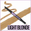Picture of Maybelline New York Express Brow 2-In-1 Pencil and Powder Eyebrow Makeup, Light Blonde, 1 Count