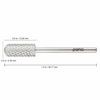 Picture of PANA Professional 3/32" Shank Size - Smooth Top Small Barrel Silver Carbide Bit Extra Coarse Grit - Nail Drill Bit for Dremel Machine