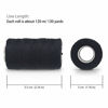 Picture of Ryalan UV Resistant High Strength Polyester Thread for Upholstery, Outdoor Market, Drapery, Beading, Purses, Leather, Hair Weave Bundles, Hair Extensions, Wig DIY Project 3 Rolls (3 Thread, Blond)
