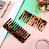 Picture of Large Hair Detangling Comb Wide Tooth Comb for Curly Hair Wet Dry Hair, No Handle Detangler Comb Styling Shampoo Comb (Tortoiseshell, Light Tortoiseshell)