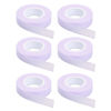 Picture of JASSINS 6 Rolls Eyelash Tape, Adhesive Fabric Eyelash Tapes, Adhesive Breathable Micropore Fabric Tape for Eyelash Extension Supply,9 m/10 Yard Each Roll (Light Purple)