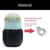 Picture of Ice Roller for Face and Eye, Ice Face Roller,Facial Beauty Ice Roller Skin Care Tools, Ice Facial Cube, Gua Sha Face Massage, Silicone Ice Mold for Face Beauty (Black)
