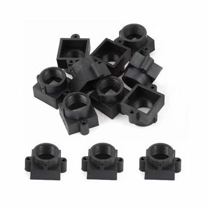 Picture of AKOAK 12 Pack M12 20MM Hole Spacing Interface Plastic CCTV Security Camera Lens Holder PCB Board Module Lens Mount Connector